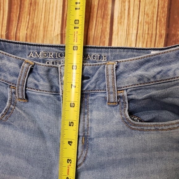 American Eagle Light Wash Stretchy Jeggings Jeans - Picture 6 of 9